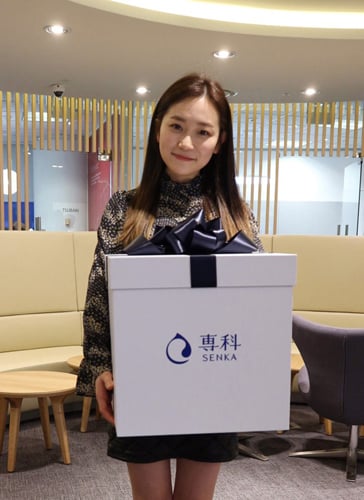 클렌징 브랜드 센카, 배우 김슬기와 1년 전속 모델 계약 연장