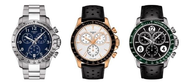 티쏘, 스포츠카 영감 받은 'V8' 워치 출시...'다이나믹+스피디'