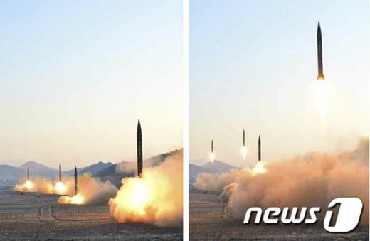 북한 미사일 발사. 사진은 지난 6일 북한 평안북도 동창리에서 발사된 미사일. /사진=뉴스1