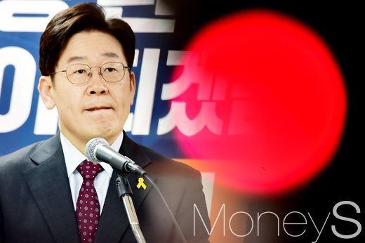 민주당 경선 결과. 사진은 이재명 성남시장. /사진=임한별 기자