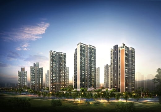 e편한세상 양주신도시3차 석경투시도. /사진=대림산업