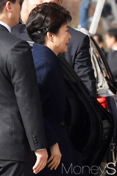 박근혜 영장심사. 강부영 판사. 한웅재 검사. 사진은 박근혜. /사진=사진공동취재단