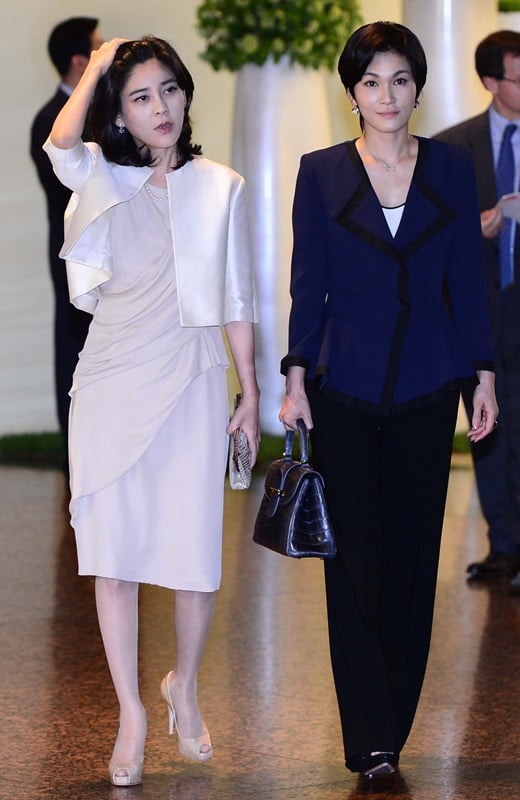 이부진 호텔신라 사장(왼쪽)과 이서현 삼성물산 사장. /사진=뉴시스