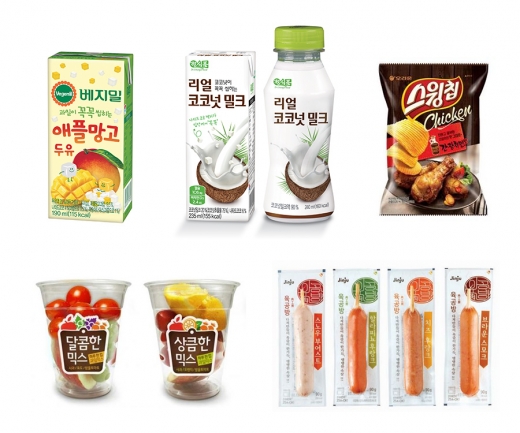 ▲ 휴대하기 간편하고 벚꽃과 어울리는 ‘나들이 간식’을 준비한다면 여유롭게 벚꽃도 만끽할 수 있다. (제공=각사) @머니S MNB, 식품 유통 · 프랜차이즈 외식 & 유망 창업아이템의 모든 것