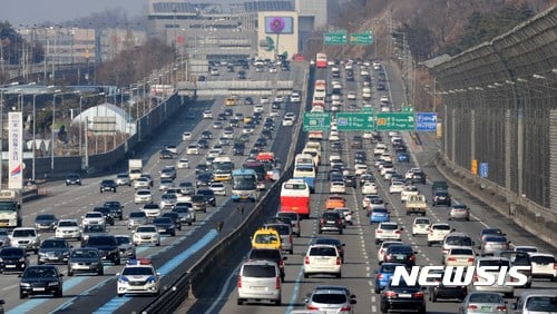 고속도로 상황/사진=뉴시스