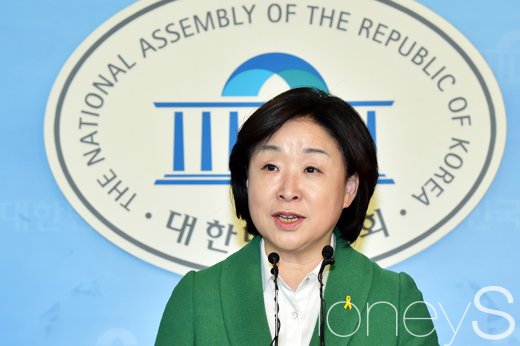 세월호 기념사진 논란.사진은 심상정 정의당 상임대표. /사진=임한별 기자