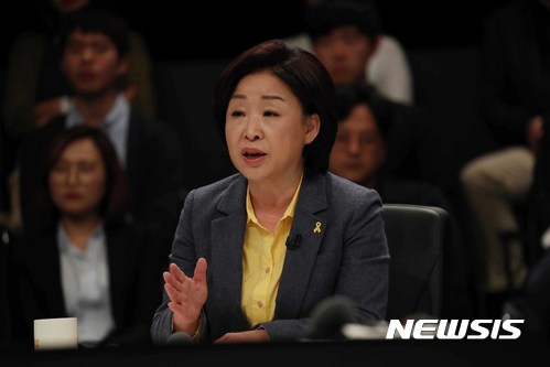 안랩 포괄임금제. 심상정 정의당 대선후보가 25일 JTBC 주관으로 열린 TV 토론회에서 발언하고 있다. /사진=국회사진기자단
