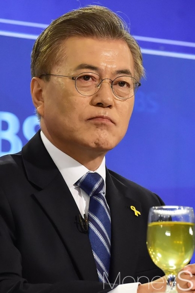 트럼프 사드 비용. 사진은 문재인 더불어민주당 대선후보. /사진=임한별 기자