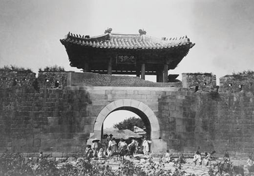 1900년 전후 광희문. /사진제공=서울시립대학교 박물관