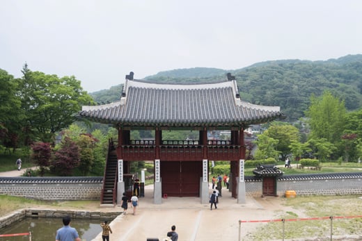 남한산성 행궁.