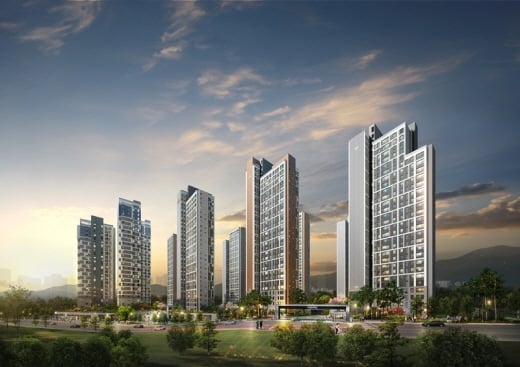 e편한세상 일광 석경투시도. /사진=대림산업