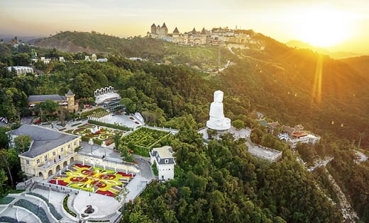 다낭 바나힐 전경. /사진=제주항공 제공