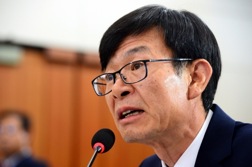 김상조 청문회. 김한표. 사진은 김상조 공정거래위원장 후보자. /사진=뉴시스