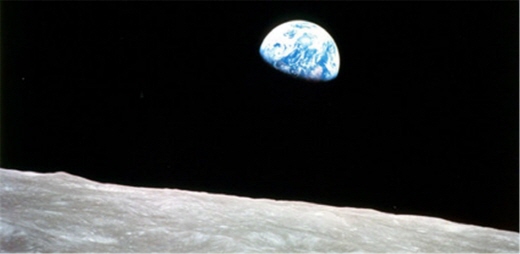 달에서 본 지구. /사진=플리커