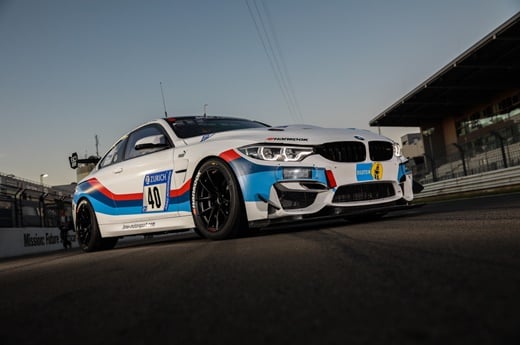 한국타이어, BMW M4 GT4에 OE타이어 독점공급