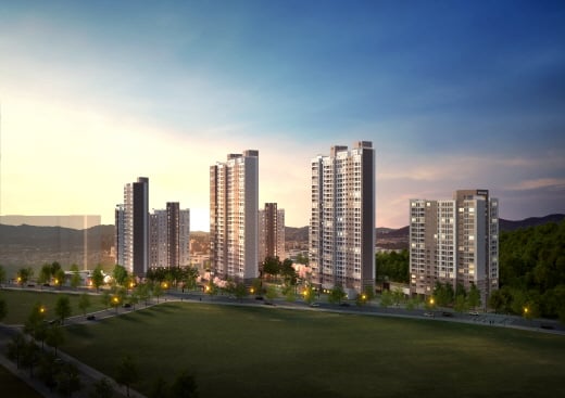 상계역 센트럴 푸르지오 투시도. /사진=대우건설