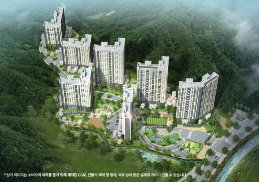대전 반석더샵 조감도. /사진=포스코건설
