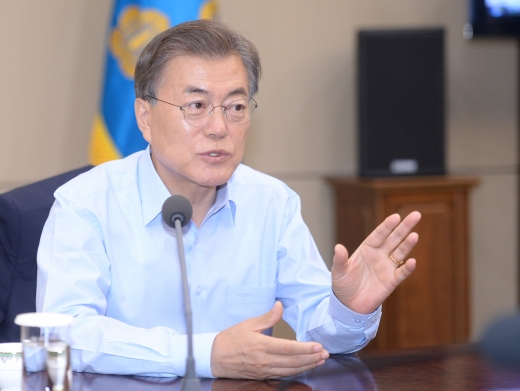 경제사절단. 사진은 문재인 대통령. /사진=뉴시스