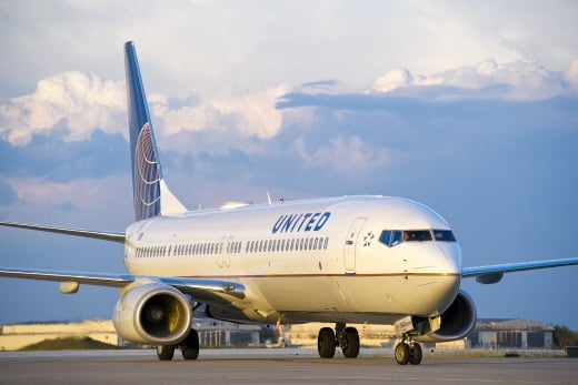 유나이티드항공 B737. /사진=유나이티드항공 제공