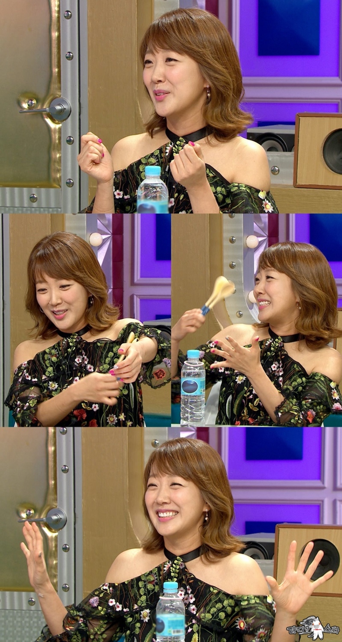 '라디오스타' 서민정, 10년 묵힌 예능감 폭발… 숟가락 연주부터 랩까지