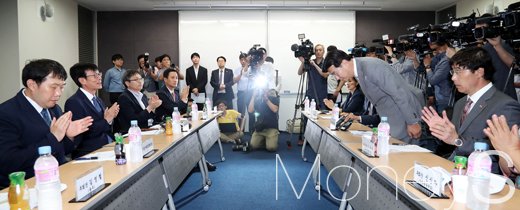 [머니S포토] 공정위와 상생 논의 나선 프랜차이즈협회