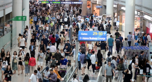 '여름 휴가' 인천국제공항. /자료사진=뉴시스