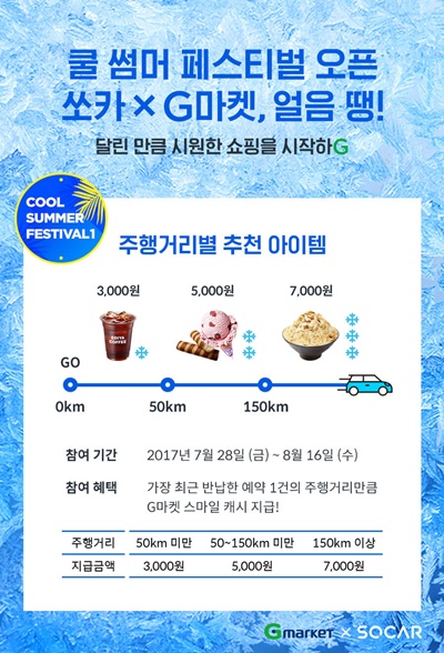 쏘카, 휴가철 맞아 ‘쿨 썸머 페스티벌’ 실시