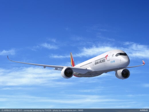 아시아나 A350. /사진=아시아나항공 제공