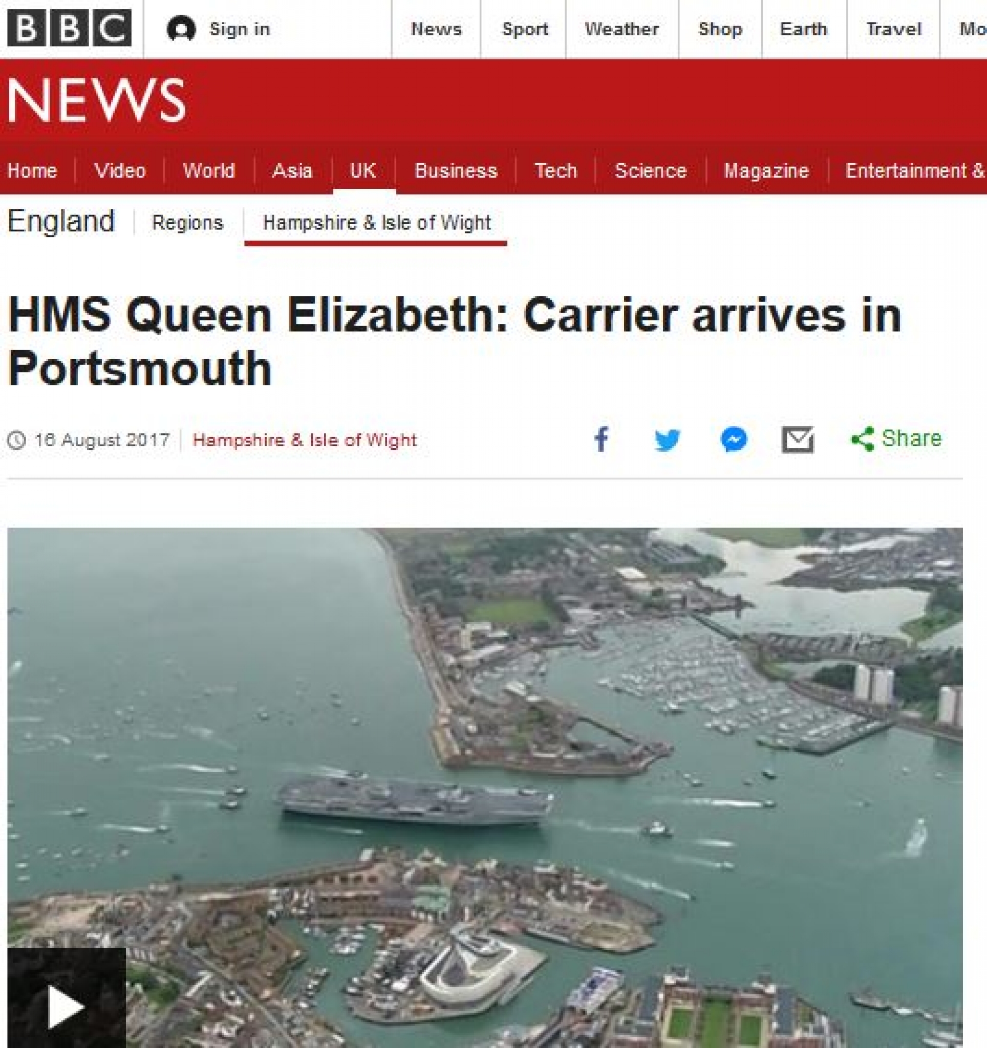 /사진=영국 BBC 캡처