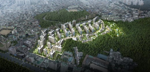 방배13구역 단지 조감도. /사진=GS건설