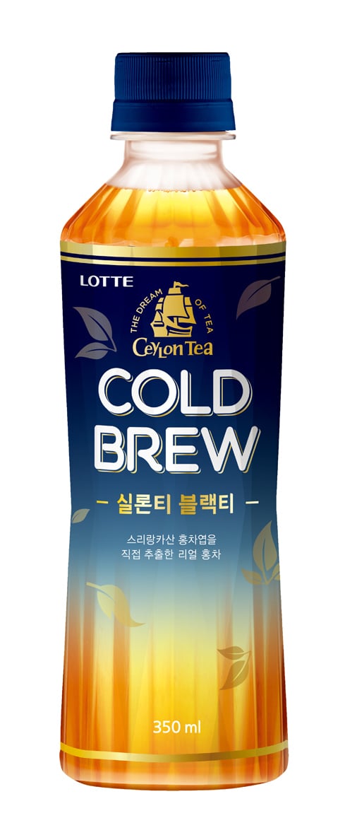롯데칠성음료, 저칼로리 홍차음료 '실론티 콜드브루 블랙티' 출시