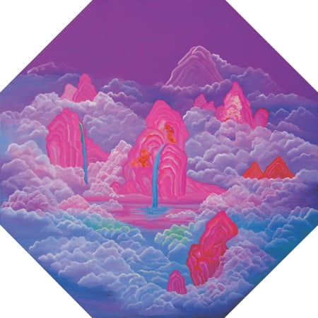 ▲김단비-별유천지 (別有天地) -122x122cm Mixed media.2017