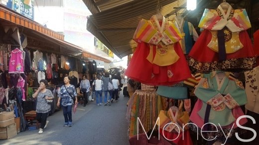 13일 낮 서울 중구 남대문시장. /사진=서대웅 기자