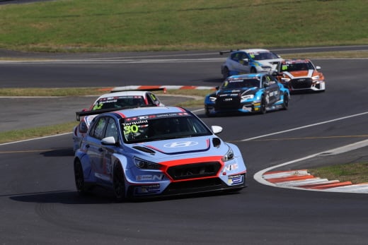 i30 N TCR TCR 인터내셔널 경주장면. /사진=현대자동차 제공