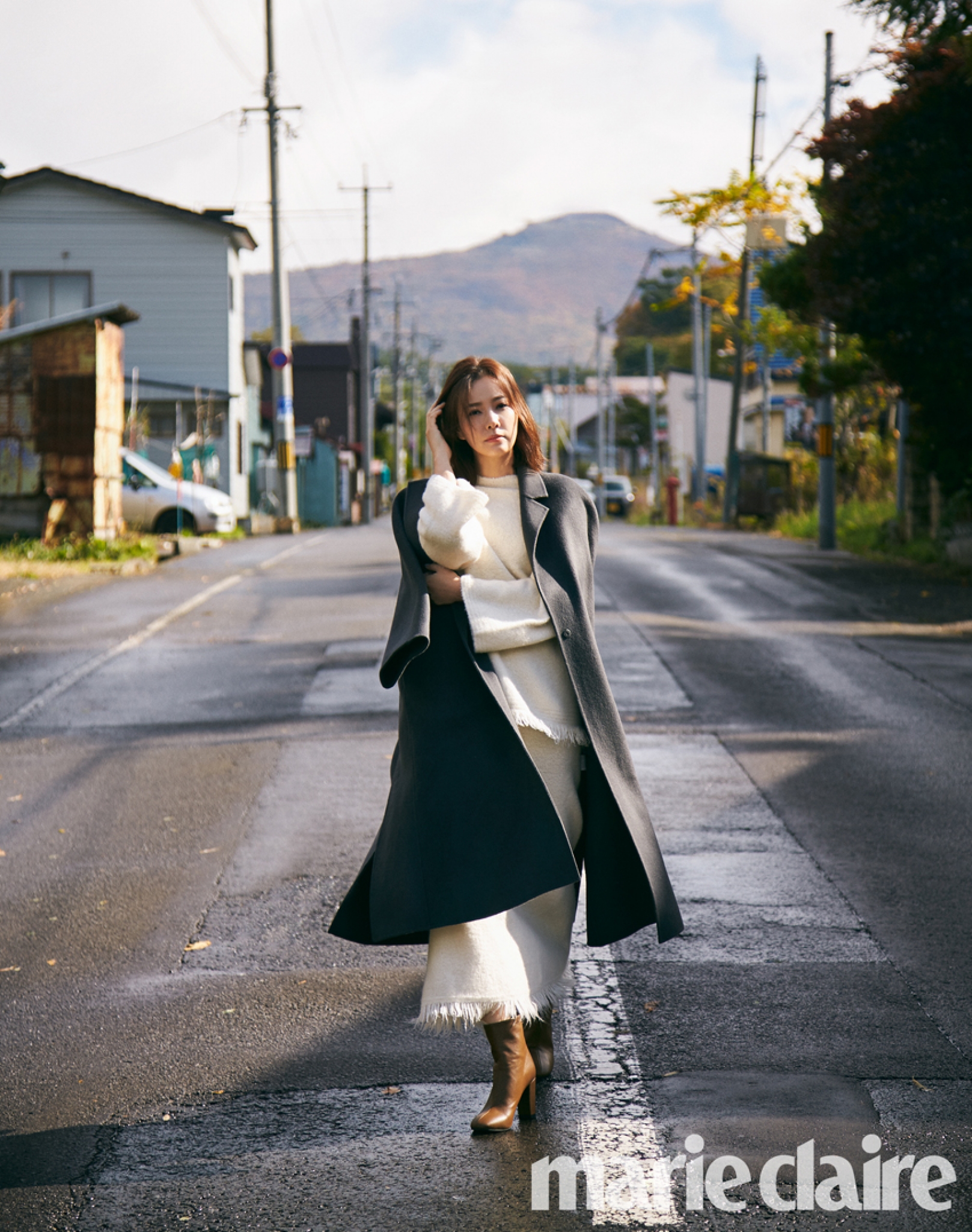 손태영, 홋카이도 밝히는 우아한 가을 여인