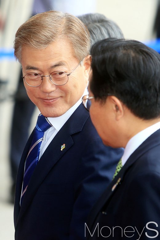 문재인여수. 사진은 문재인 대통령. /사진=임한별 기자
