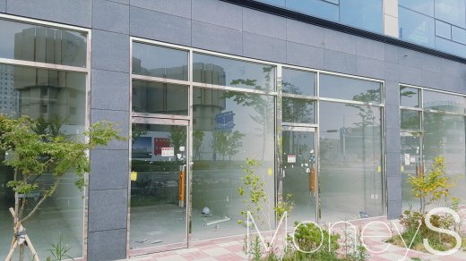 부산 명지국제신도시의 한 상가. /사진=김창성 기자