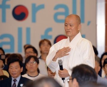 김용옥 교수가 현 정부의 단호한 적폐청산을 주문했다. /자료사진=뉴스1