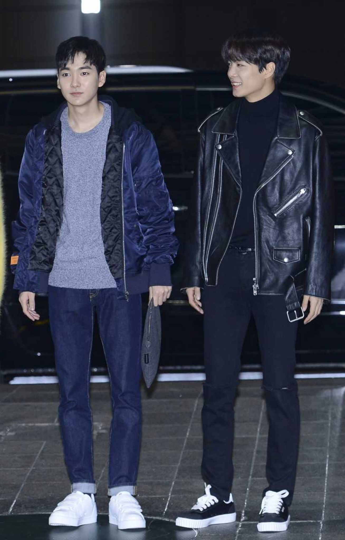 [★공항패션] 뉴이스트W, 시크한 블랙 스타일링… 