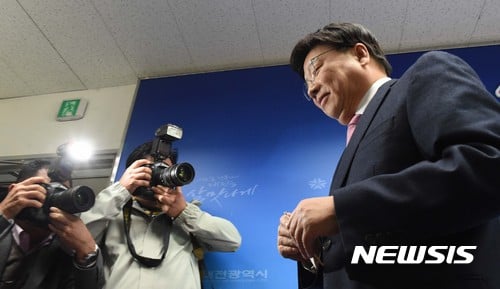 권선택 대전시장이 징역형을 확정받아 시장직을 잃게 됐다. /사진=뉴시스