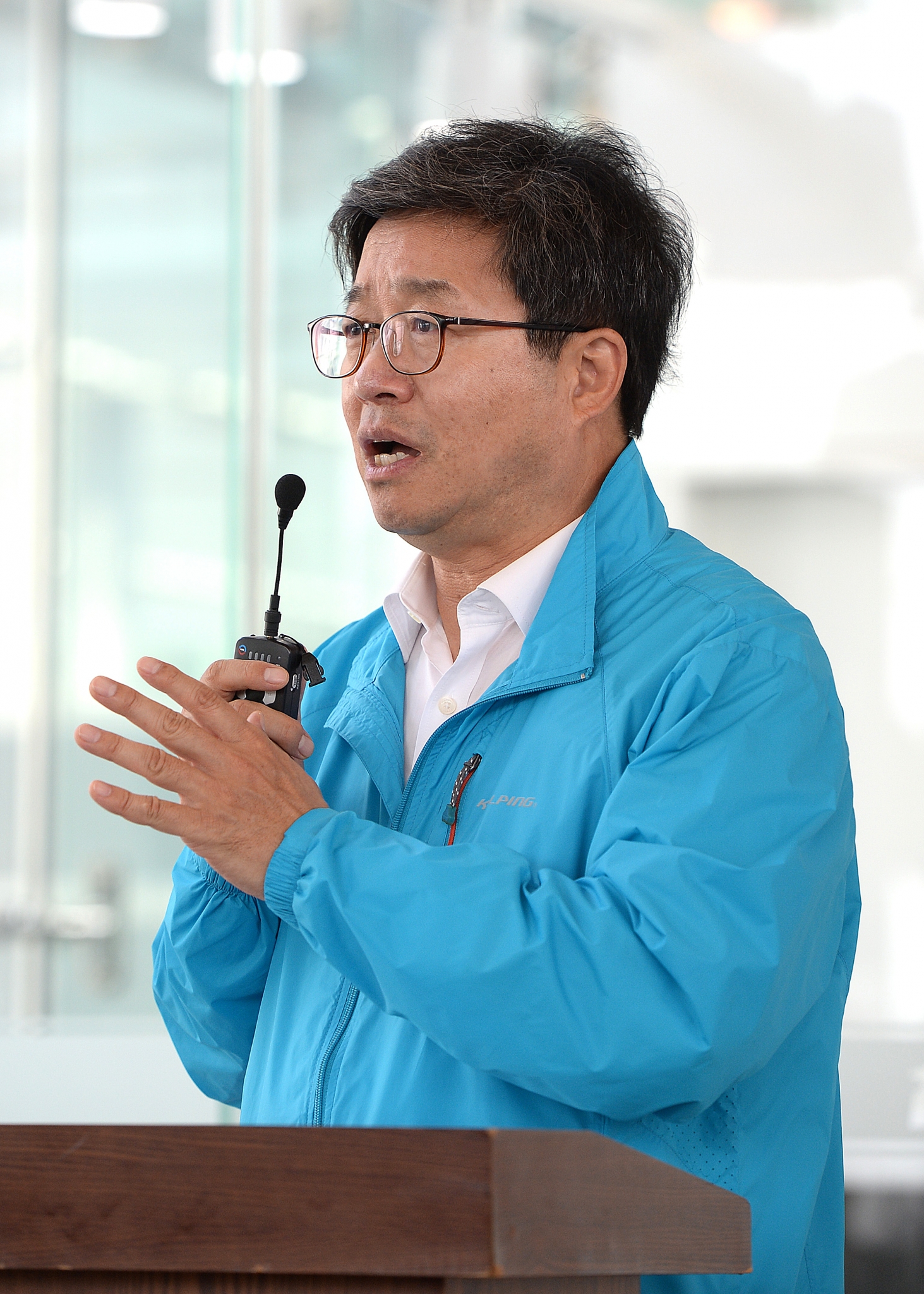 불합리한 행정경계 조정. 사진은 염태영 경기 수원시장. /사진=뉴스1