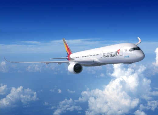 아시아나항공 A350-900 항공기 /사진=아시아나항공 제공