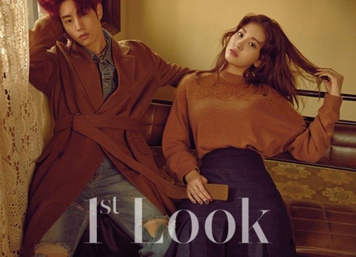 [★화보] 갓세븐 마크·소미, JYP 비주얼 남매의 투샷… 