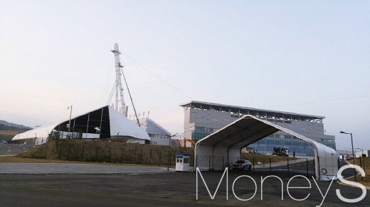 평창올림픽프라자 입구 /사진=박찬규 기자