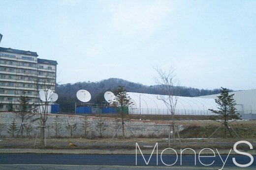 위성안테나 IBC /사진=박찬규 기자