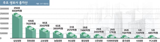 [머니포커S] 지각변동 생보사 '빅5' 주인공은?