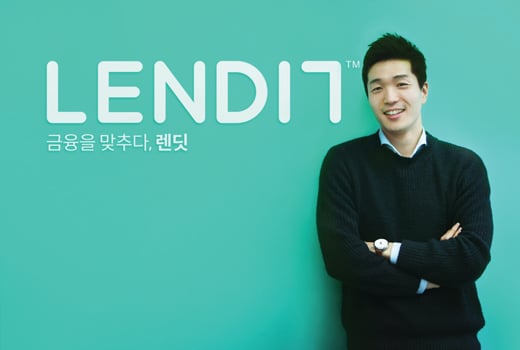김성준 렌딧 대표. /사진제공=렌딧