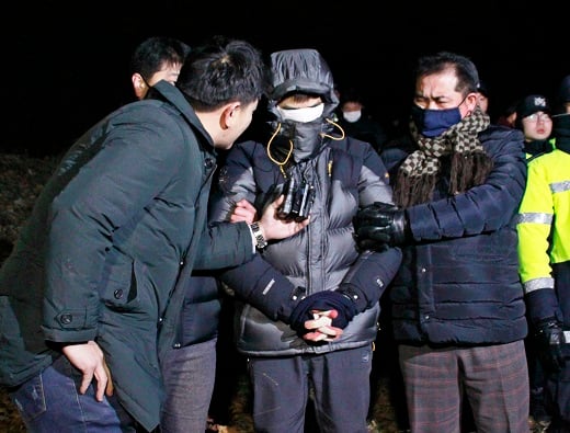 고준희양 시신을 유기했던 부친 고모(36)씨. /사진=뉴시스 고석중 기자