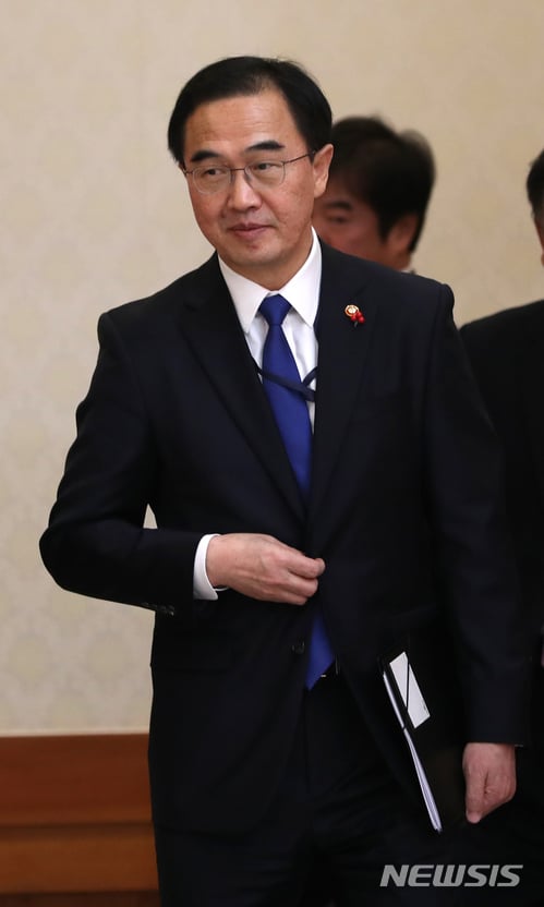 조명균 통일부 장관. / 사진=뉴시스