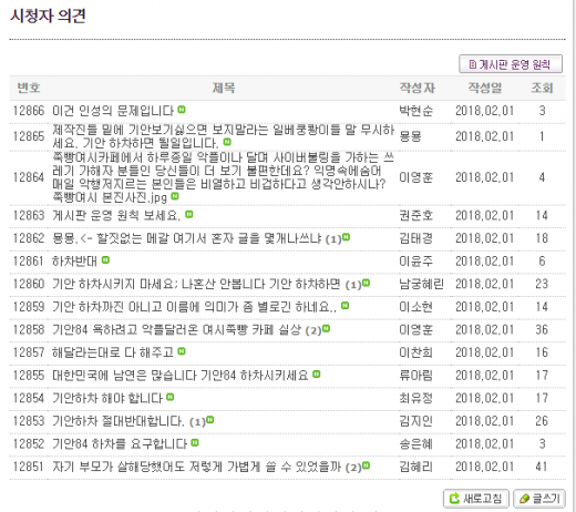 /사진=MBC '나 혼자 산다' 시청자 의견 게시판 캡쳐